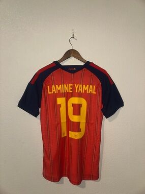 Spain 2026 Soccer World Cup Jersey - Lamine Yamal - Player Version